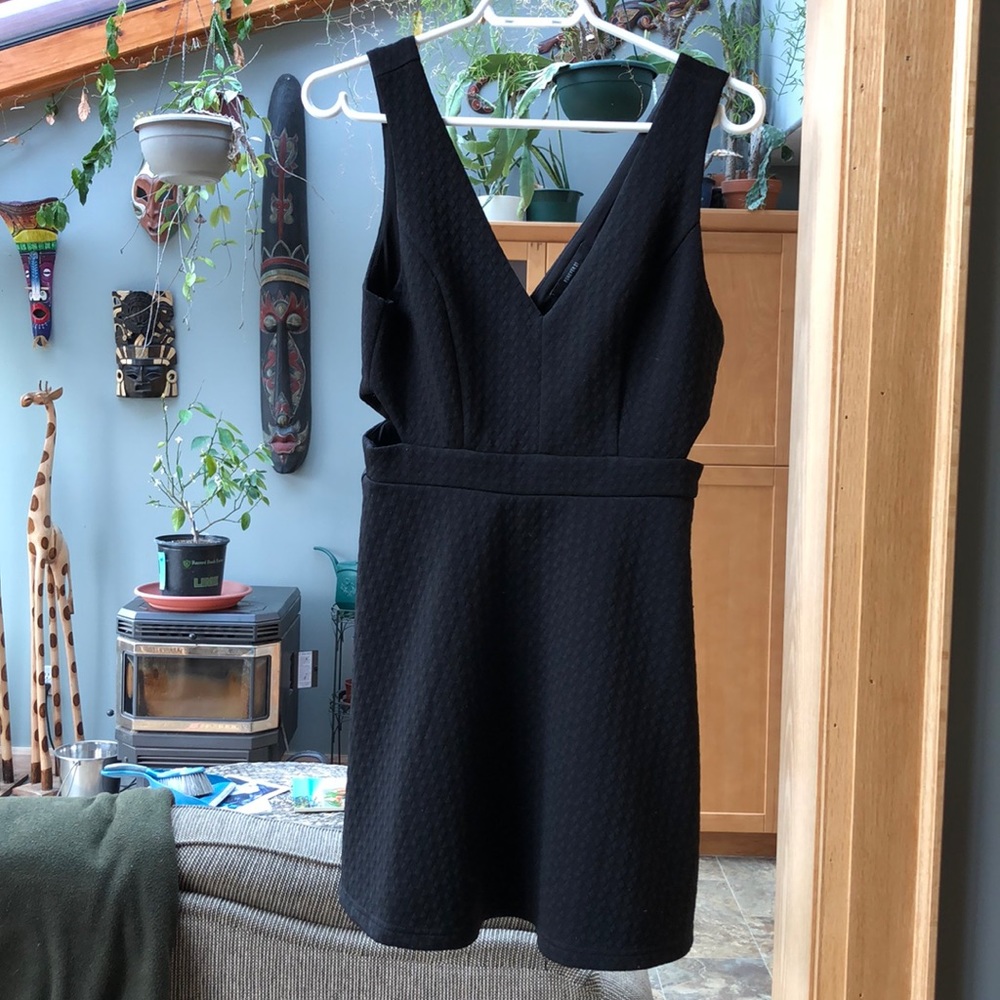 GUC Forever 21 Black Cutout Dress